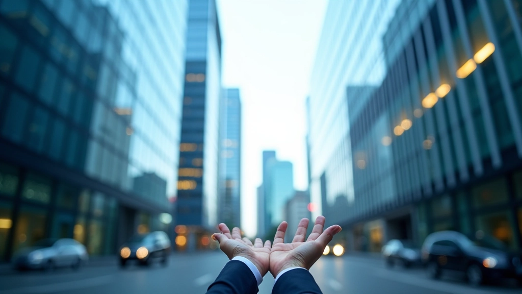 Quartier financier moderne avec buildings de verre représentant l'intégration financière européenne